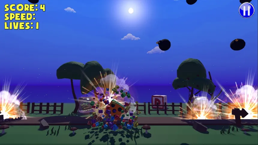 Скриншот 2 к игре Cube Dodge