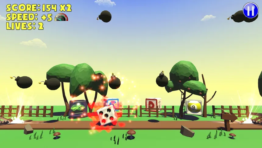 Скриншот 4 к игре Cube Dodge