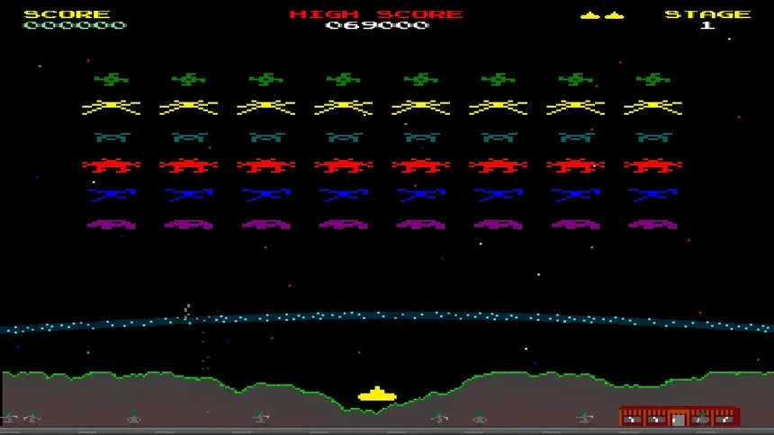 Скриншот 2 к игре Martian Invaders