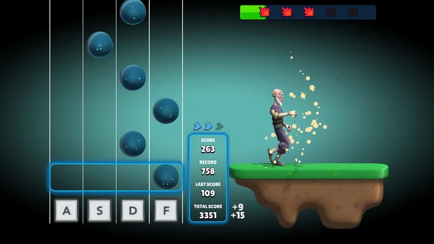 Скриншот 1 к игре KICK MASTER