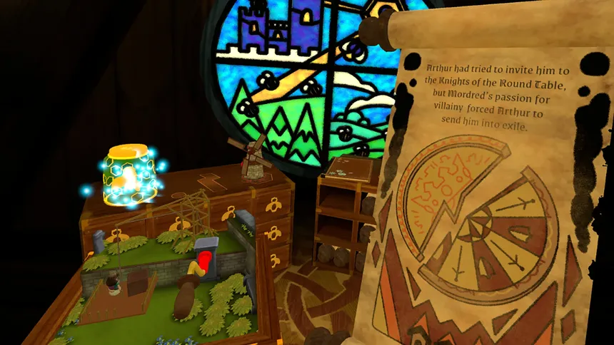 Скриншот 4 к игре A Knight in the Attic