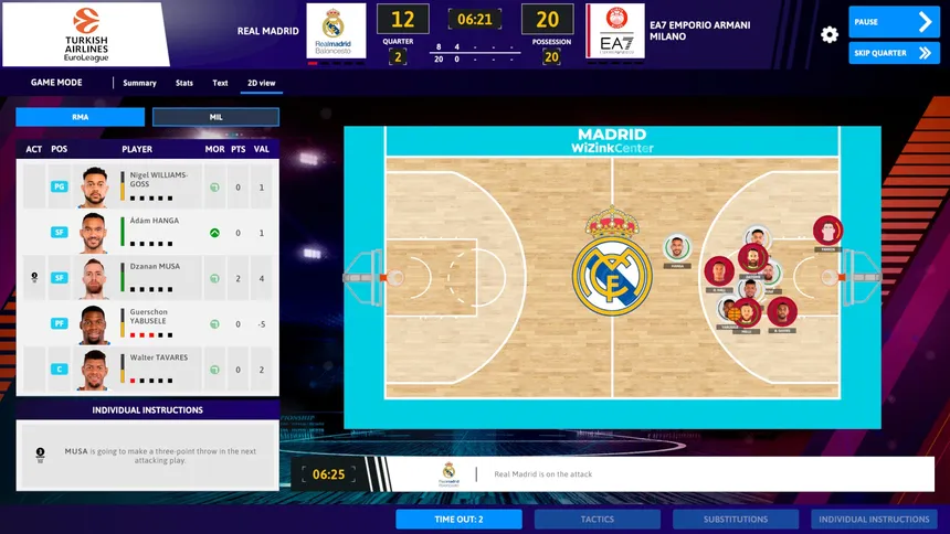 Скриншот 4 к игре International Basketball Manager 23