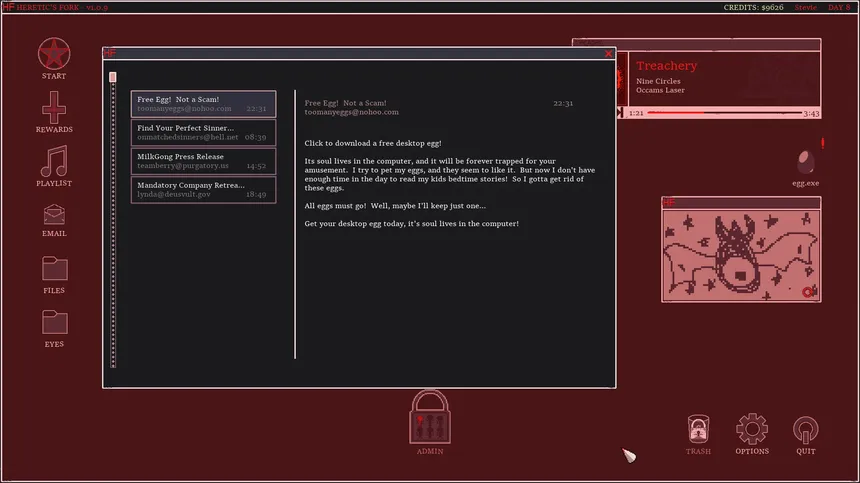 Скриншот 5 к игре Heretic's Fork
