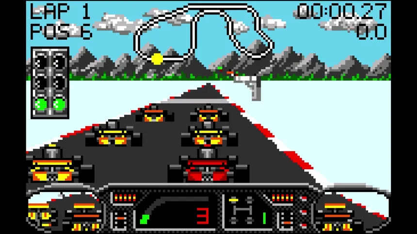 Скриншот 1 к игре Checkered Flag
