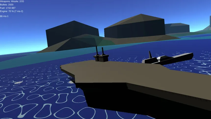 Скриншот 1 к игре Island Defender Jets