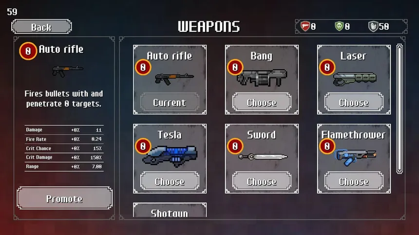 Скриншот 2 к игре Grimdark Survivors