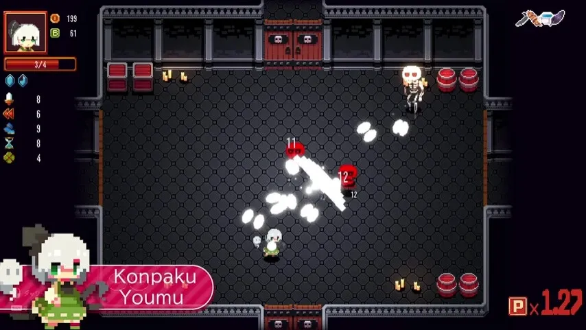 Скриншот 8 к игре 東方紅夜狂宴 ~Red Empress Devil.