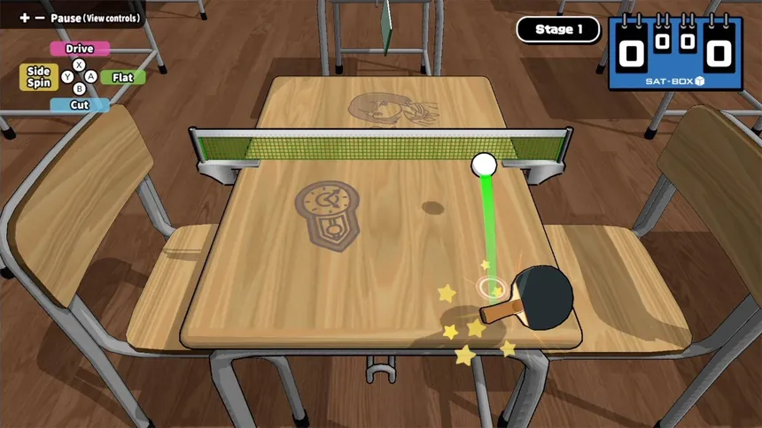 Скриншот 1 к игре Desktop Table Tennis