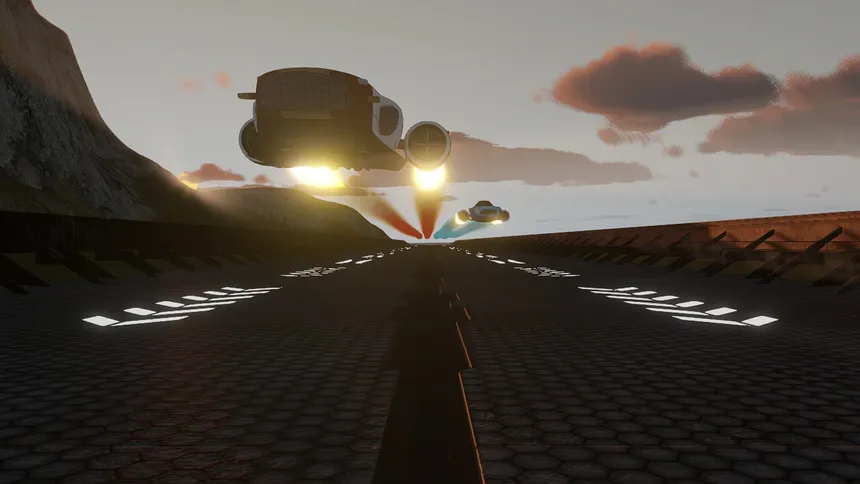 Скриншот 1 к игре Twin Jet Racer