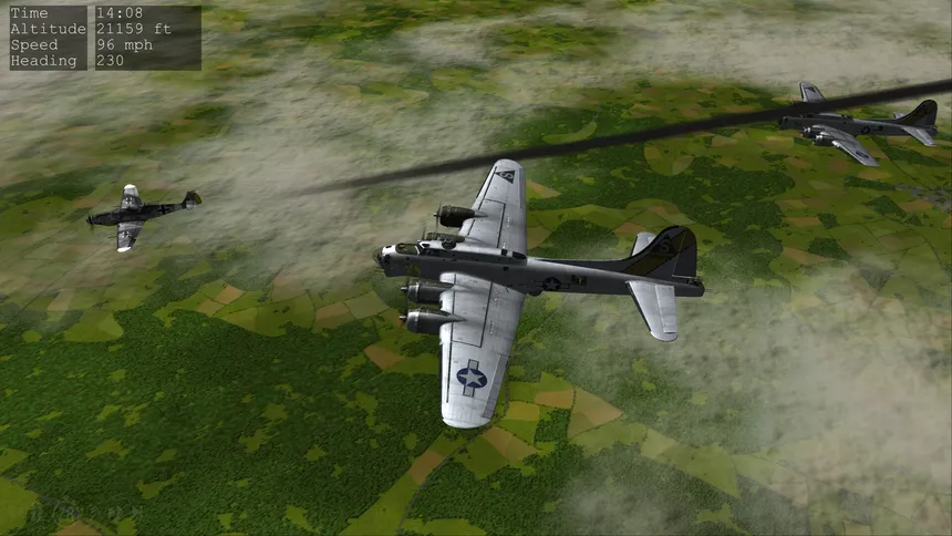 Скриншот 5 к игре B-17 Flying Fortress : The Mighty 8th Redux