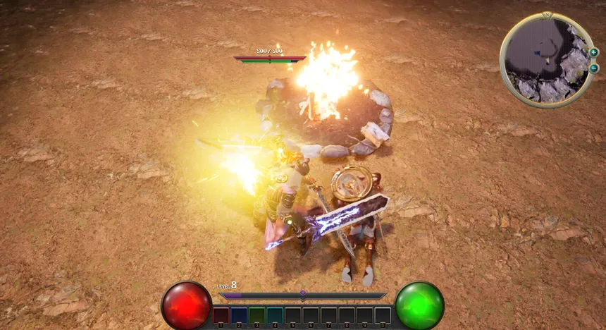 Скриншот 4 к игре Paragonian 3 : The Warrior of Light