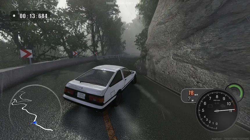 Скриншот 3 к игре Touge Shakai