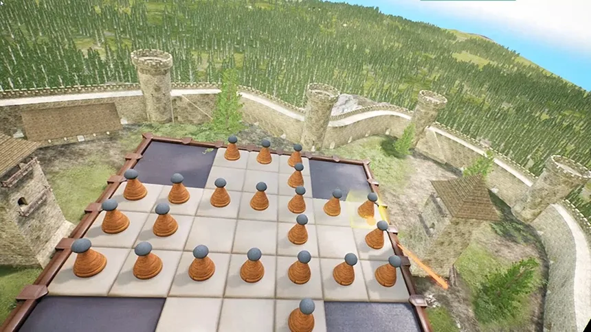 Скриншот 4 к игре VR Solo Noble (пасьянс Peg)