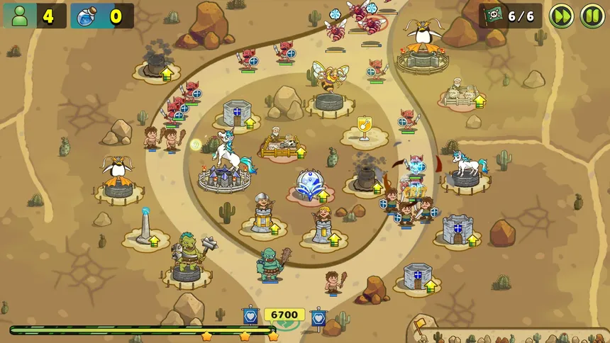 Скриншот 3 к игре Luna & Monsters Tower Defense -The deprived magical kingdom-