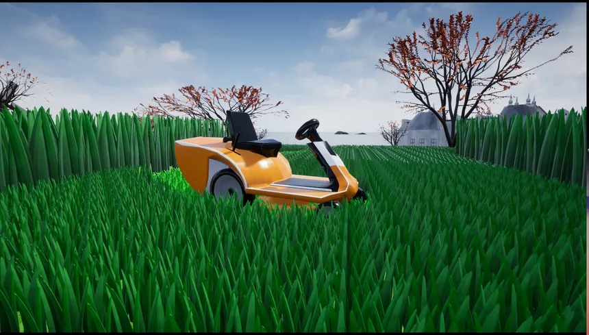 Скриншот 5 к игре Relaxing Lawnmower Simulator