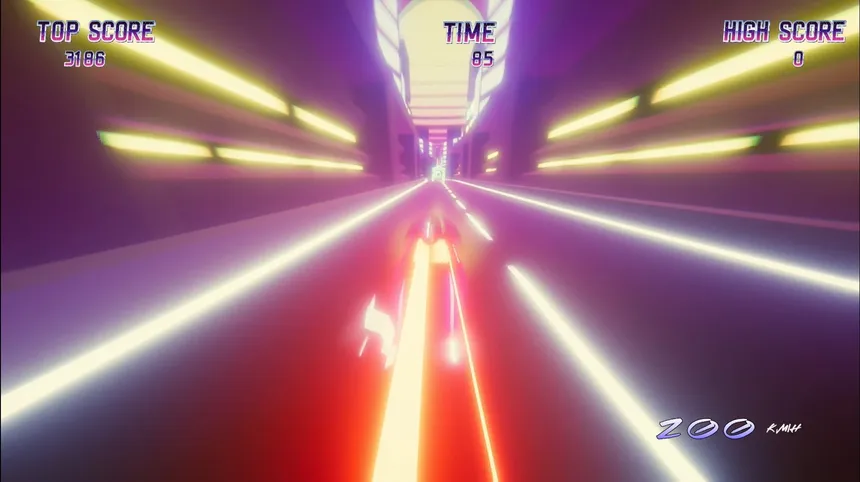 Скриншот 1 к игре Synthwave Glider