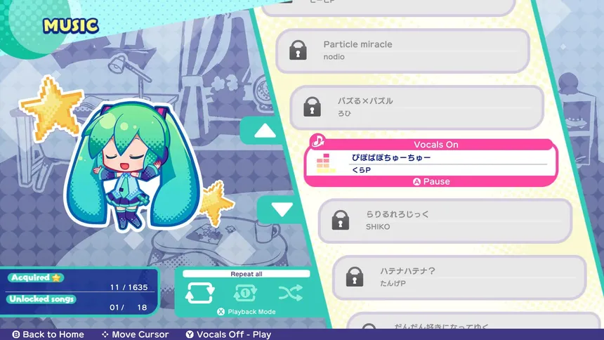 Скриншот 5 к игре Hatsune Miku Logic Paint S