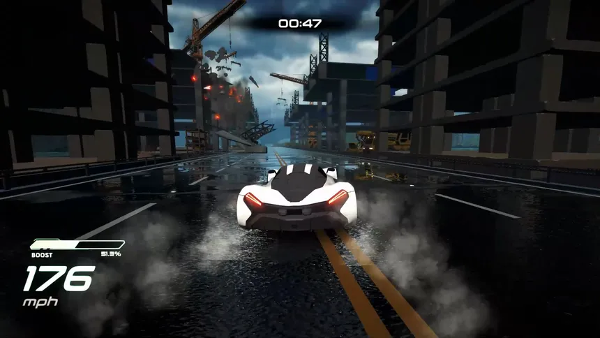 Скриншот 5 к игре Explosive Track - Crazy Action Arcade Racing