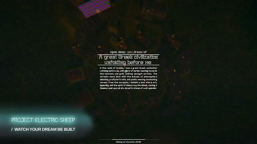 Скриншот 2 к игре Project Electric Sheep (v.1)