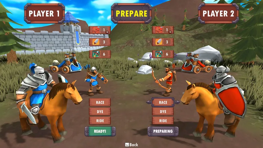 Скриншот 1 к игре ATAK - Angry Tusslin' Awesome Knights