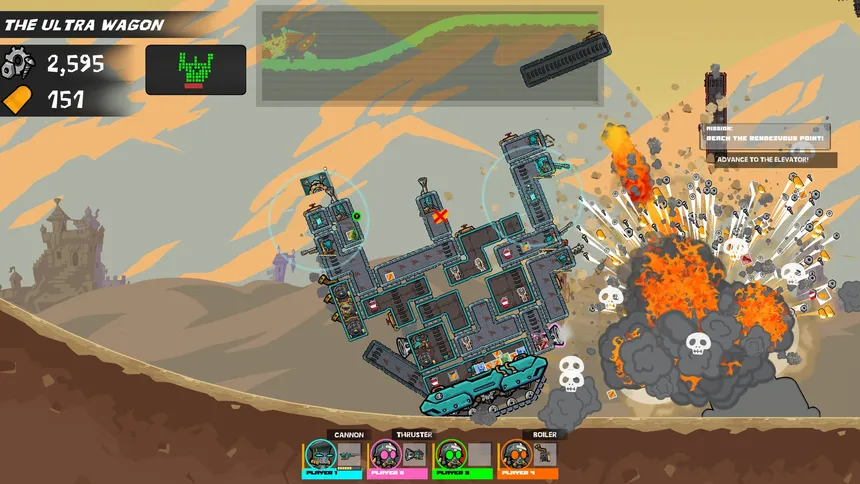Скриншот 1 к игре Tower Tanks
