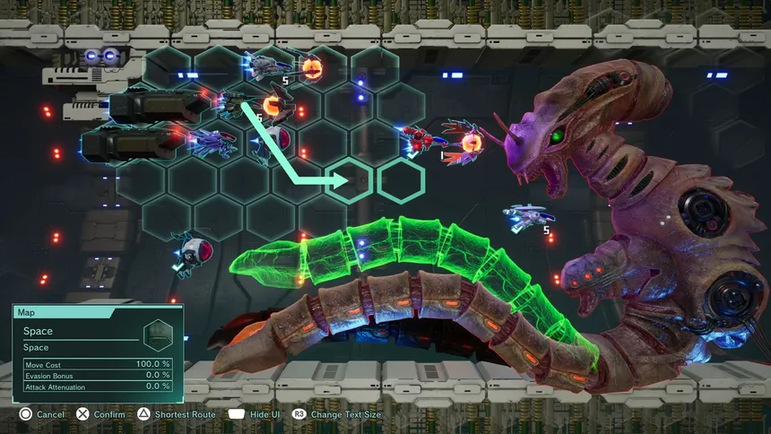 Скриншот 1 к игре R-Type Tactics I • II Cosmos