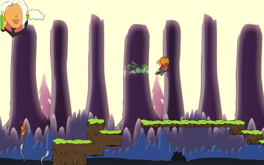 Скриншот 2 к игре Perry the Pumpkin
