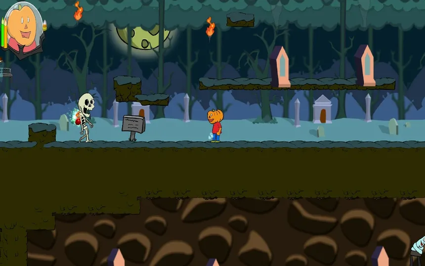 Скриншот 3 к игре Perry the Pumpkin