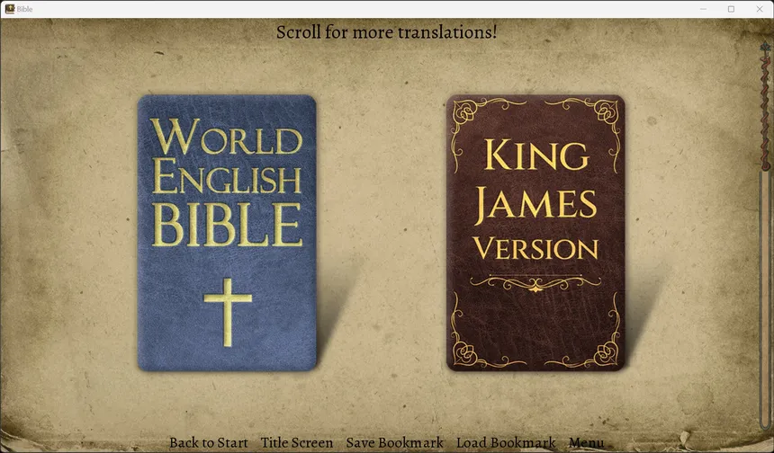 Скриншот 2 к игре The Bible