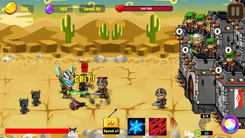 Скриншот 1 к игре Castle Defense Battles