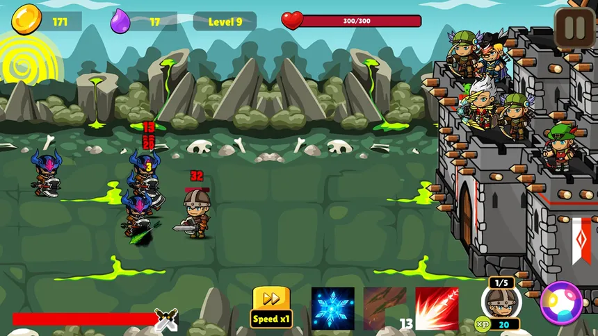 Скриншот 3 к игре Castle Defense Battles