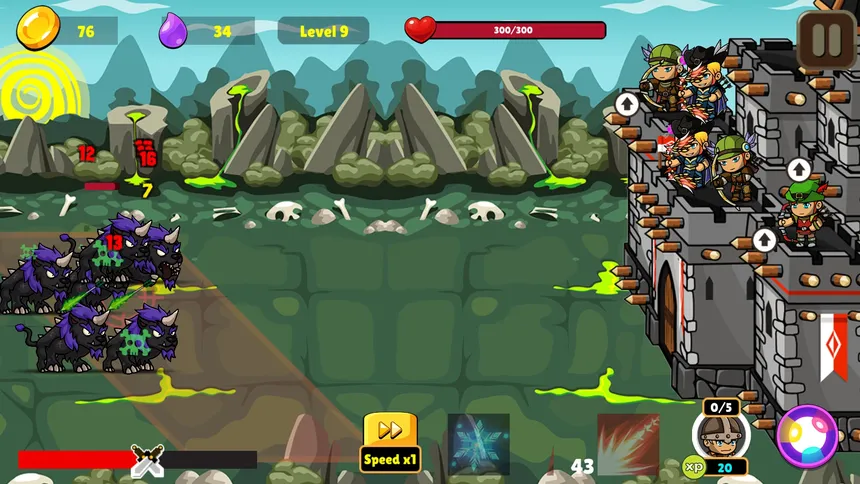 Скриншот 6 к игре Castle Defense Battles