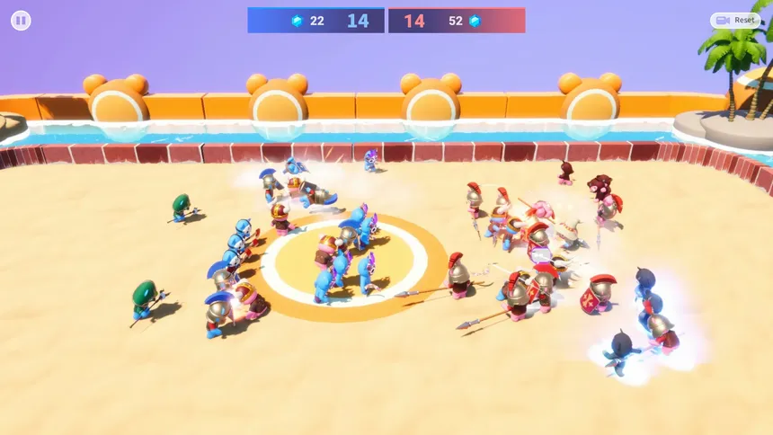 Скриншот 1 к игре Dolly Wars - Auto Tactics