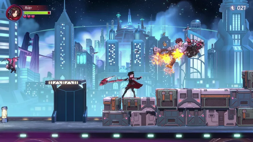 Скриншот 1 к игре RWBY: Arrowfell