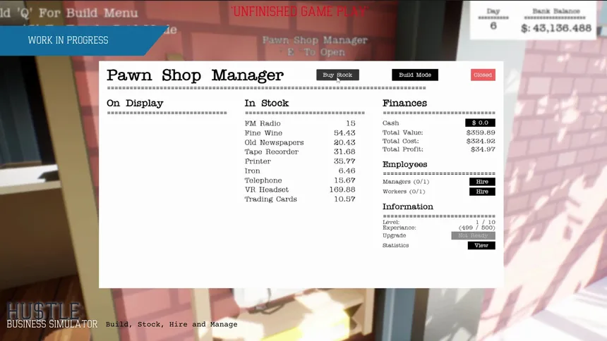 Скриншот 5 к игре Hustle Simulator