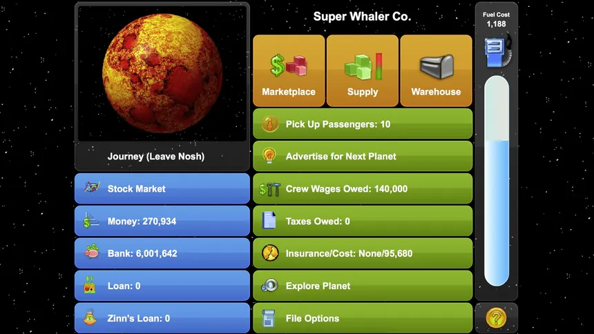 Скриншот 1 к игре Gazillionaire
