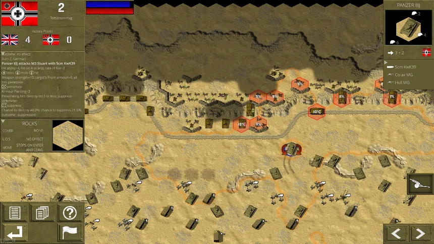 Скриншот 2 к игре Desert War WWII