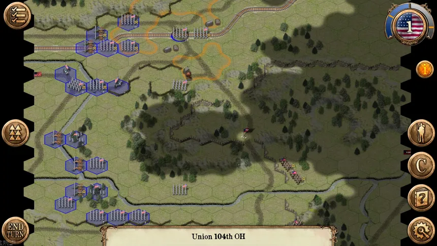 Скриншот 1 к игре Civil War: Atlanta 1864