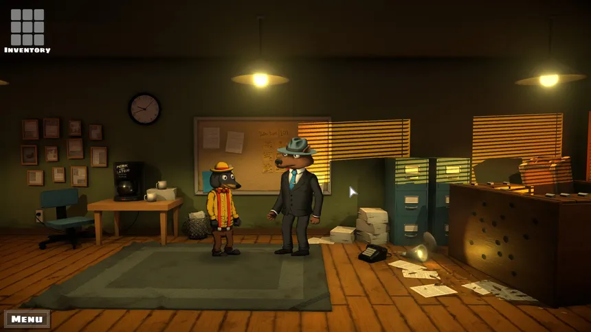 Скриншот 1 к игре The Barker & Mustard Files