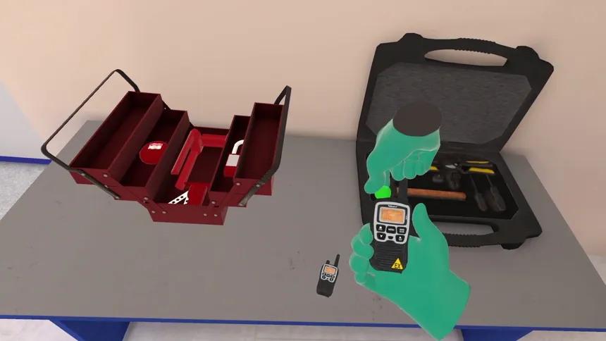 Скриншот 3 к игре Maintenance Safety (Pipes and Acids) VR Training