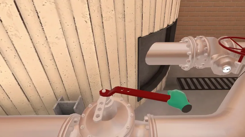 Скриншот 7 к игре Maintenance Safety (Pipes and Acids) VR Training