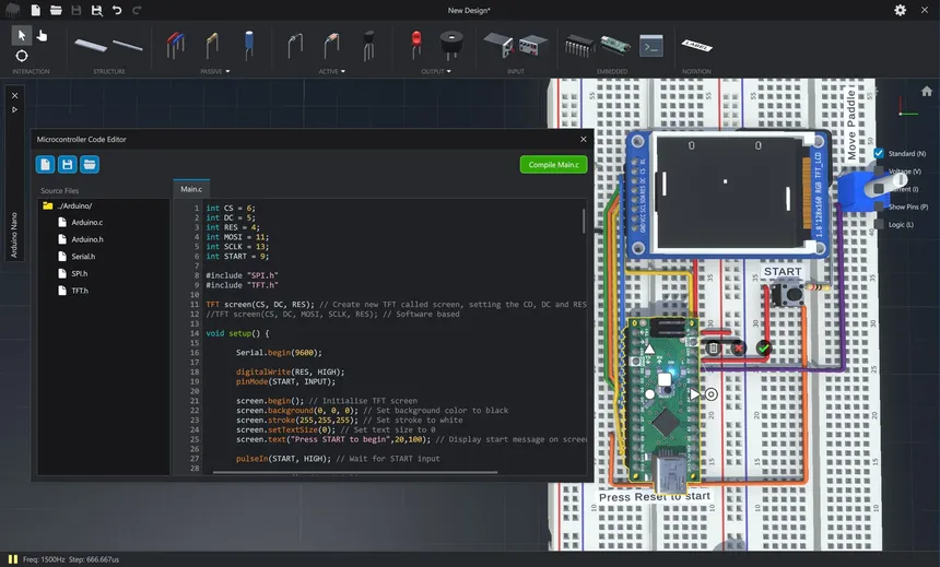 Скриншот 2 к игре CRUMB Circuit Simulator
