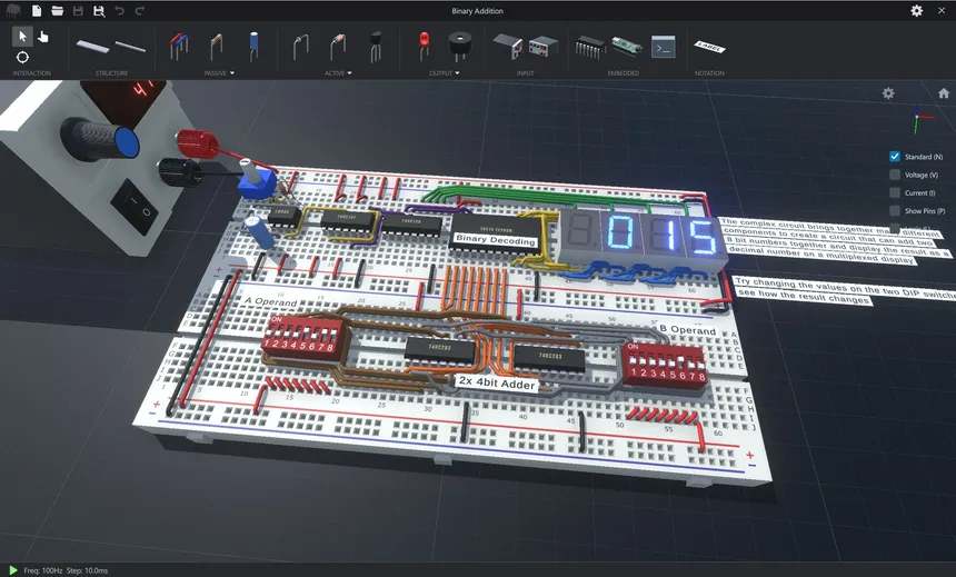 Скриншот 5 к игре CRUMB Circuit Simulator