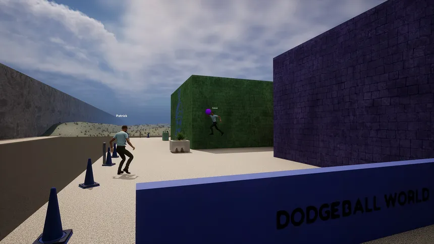 Скриншот 2 к игре DodgeBall World