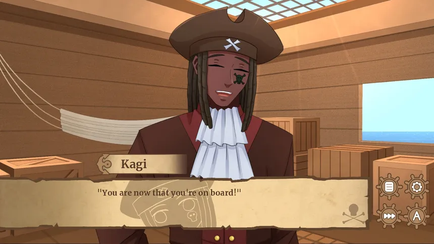 Скриншот 5 к игре Rapscallions On Deck - Friendship Otome