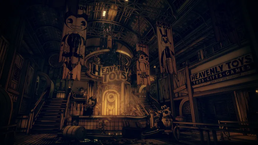 Скриншот 2 к игре Bendy and the Dark Revival