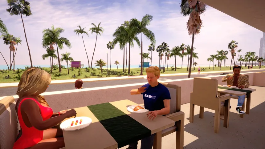 Скриншот 1 к игре Miami Hotel Simulator