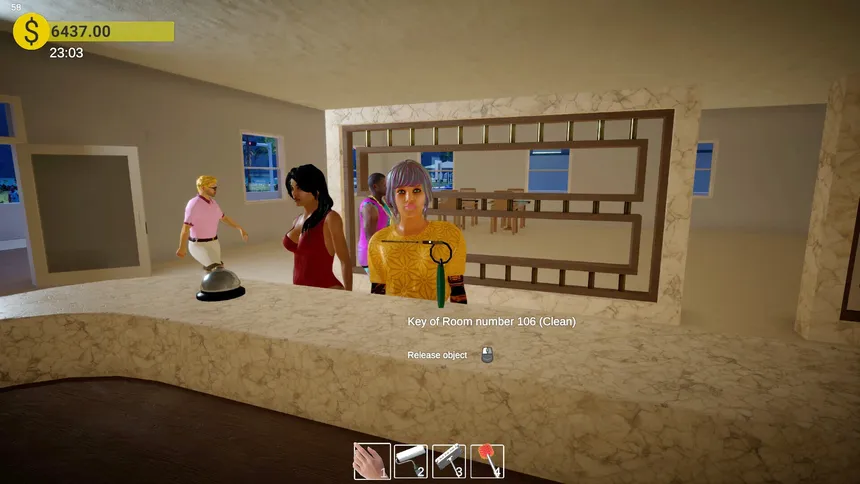 Скриншот 3 к игре Miami Hotel Simulator