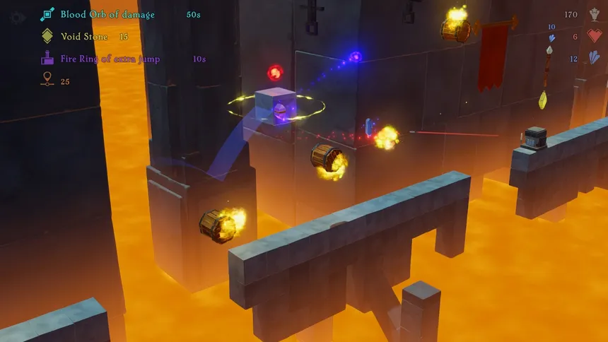 Скриншот 1 к игре Qublyne Dungeons