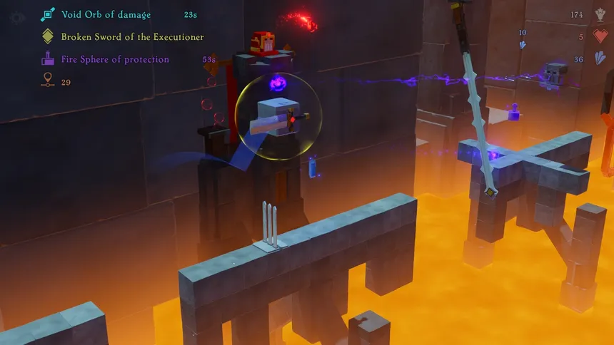 Скриншот 4 к игре Qublyne Dungeons